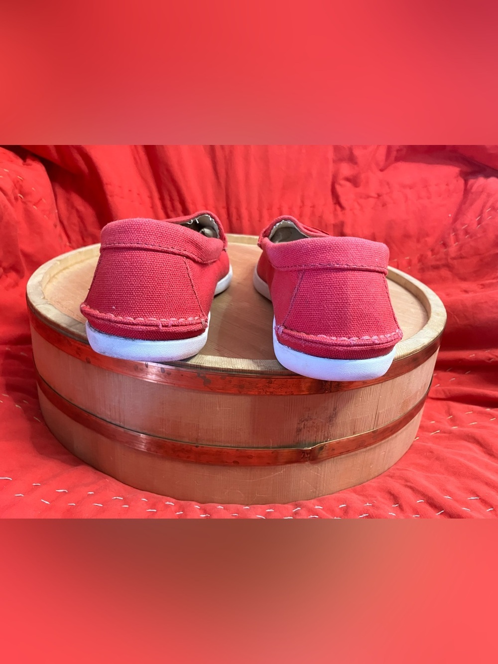 Cole Haan Women's Nantucket Penny Loafers Slip On Pink Size 8 - Picture 4 of 8